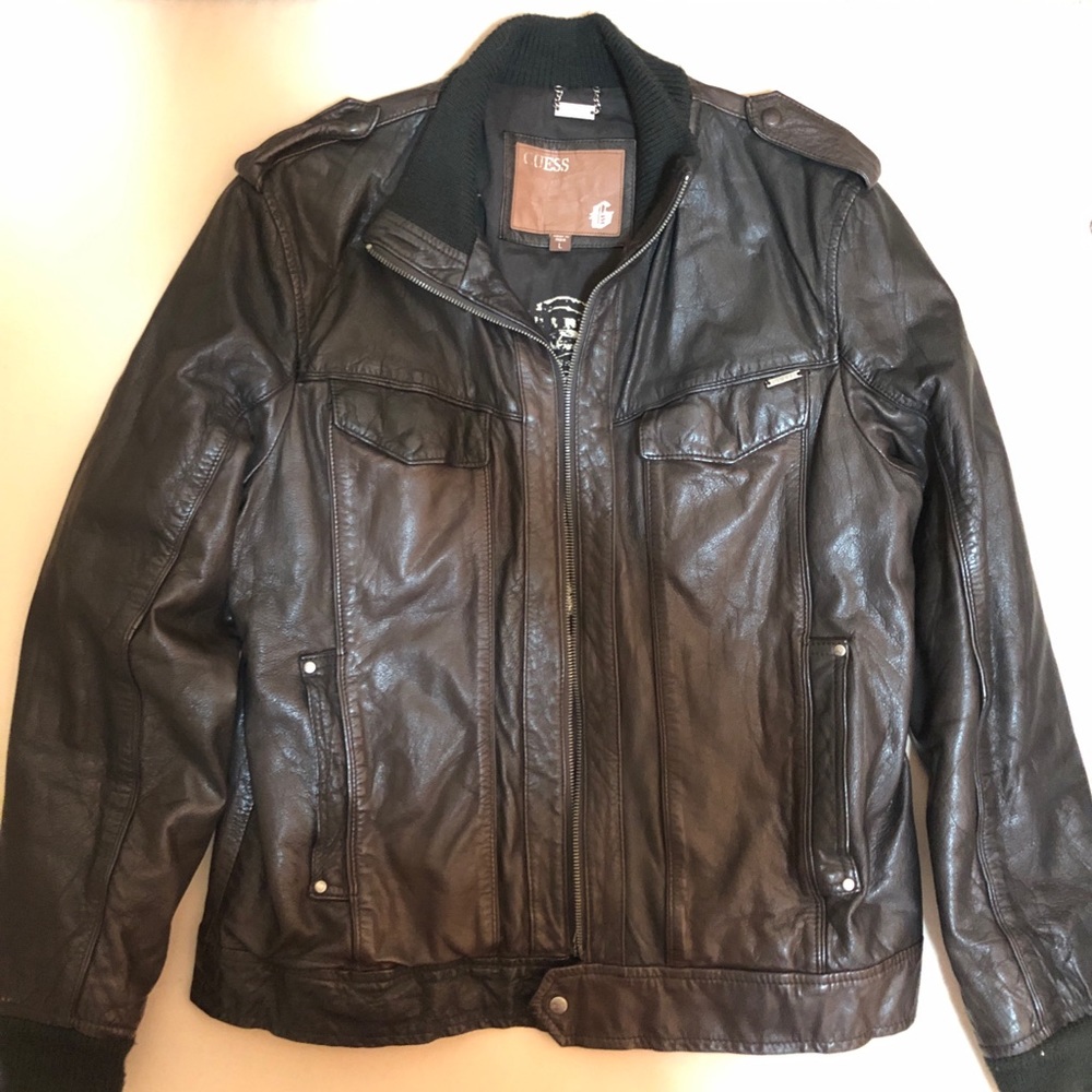 Guess Leather Jacket